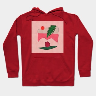 Red Sun Coconut Hoodie